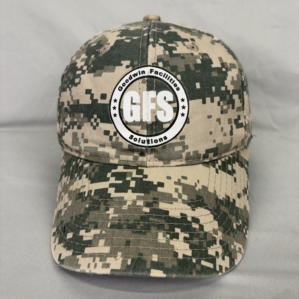 Outdoor Cap GFS Digital Camo Hat Mens OSFM Green Tan Adjustable Strapback